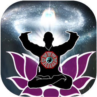 Buddha playing in the Cosmos - Online LIVE QiGong Energy Meditations for Health Wellness Consciousness Expansion